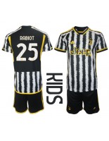 Juventus Adrien Rabiot #25 Domácí dres pro děti 2023-24 Krátký Rukáv (+ trenýrky)